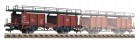 5224 Fleischmann Double-deck car transporter for vehicle transport (in goods trains) type Laaes.541